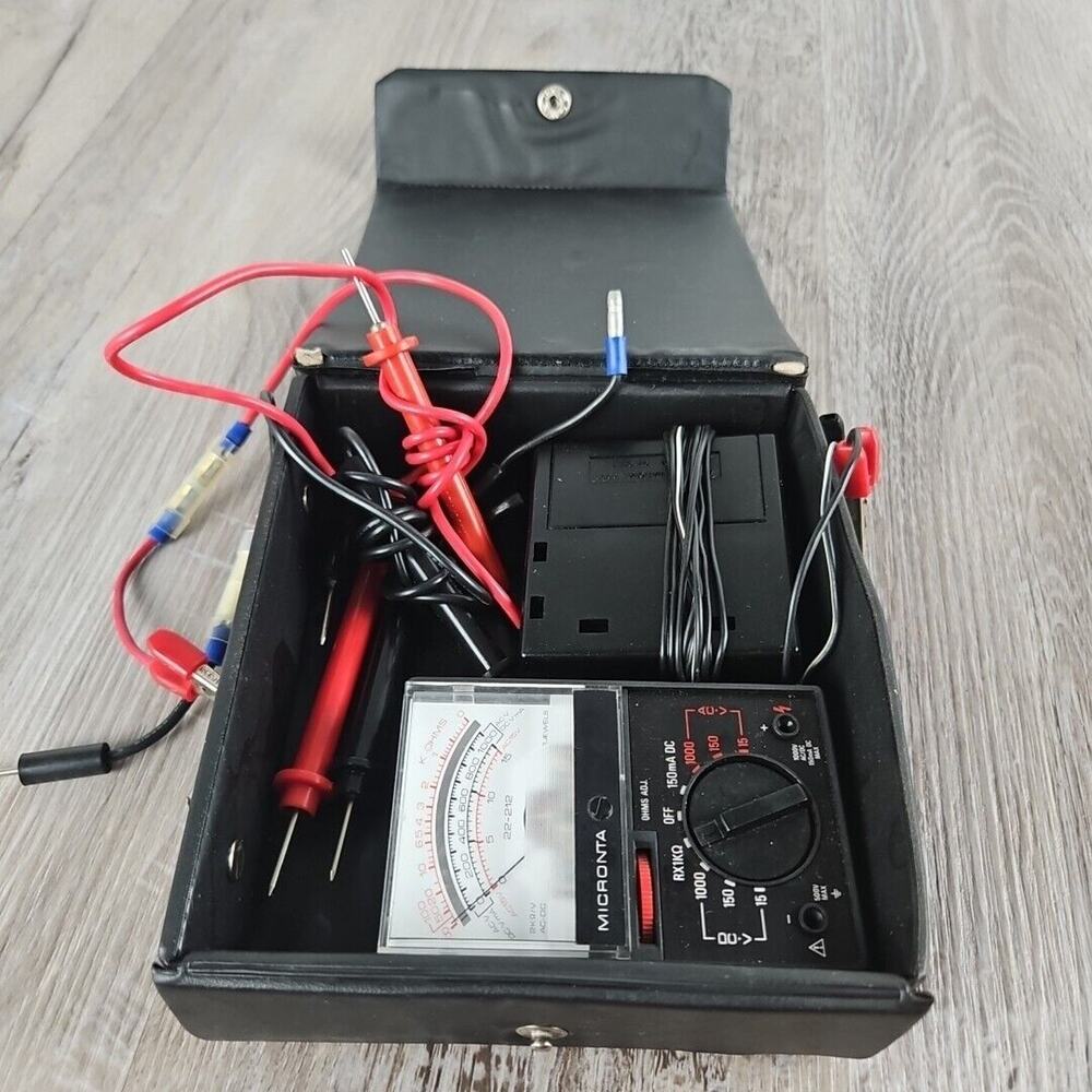 Micronta 8-Range Multitester 22-212 2,000 Ohms/Volt AC/DC
